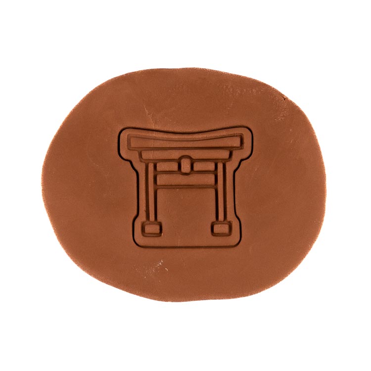 Japonská stavba | dvoudílné vykrajovátko