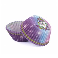 Jednorožec 1 | papírové košíčky na muffiny a cupcakes | 50 ks