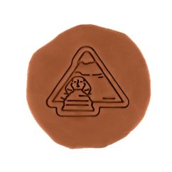 Pyramida | dvoudílné vykrajovátko