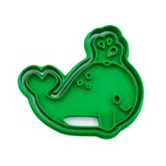 Velryba | dvoudílné vykrajovátko