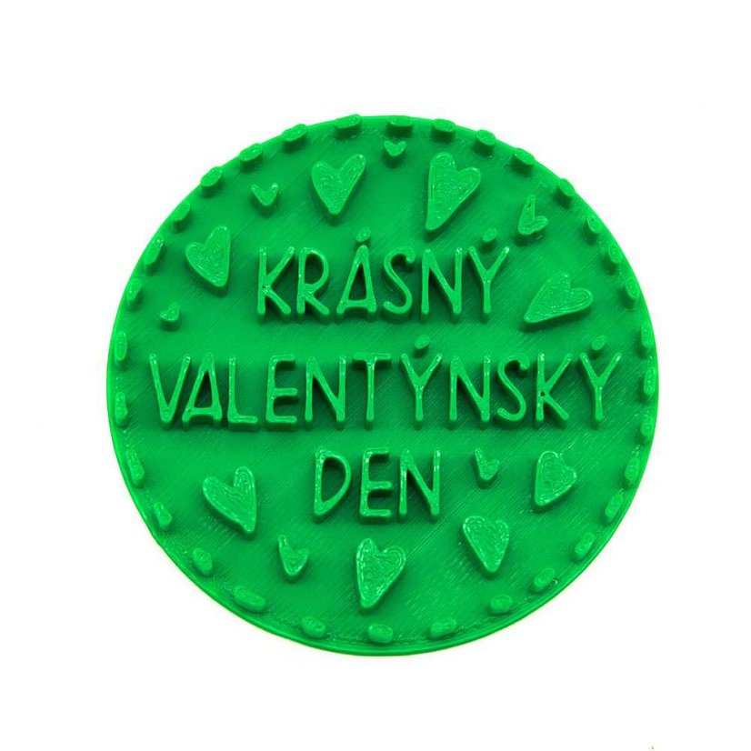 Valentýn 3 | razítko s přáním