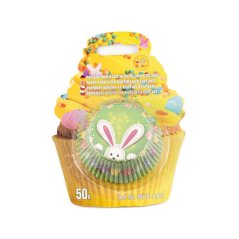 Velikonoční zajíček 1 | papírové košíčky na muffiny a cupcakes | 50 ks