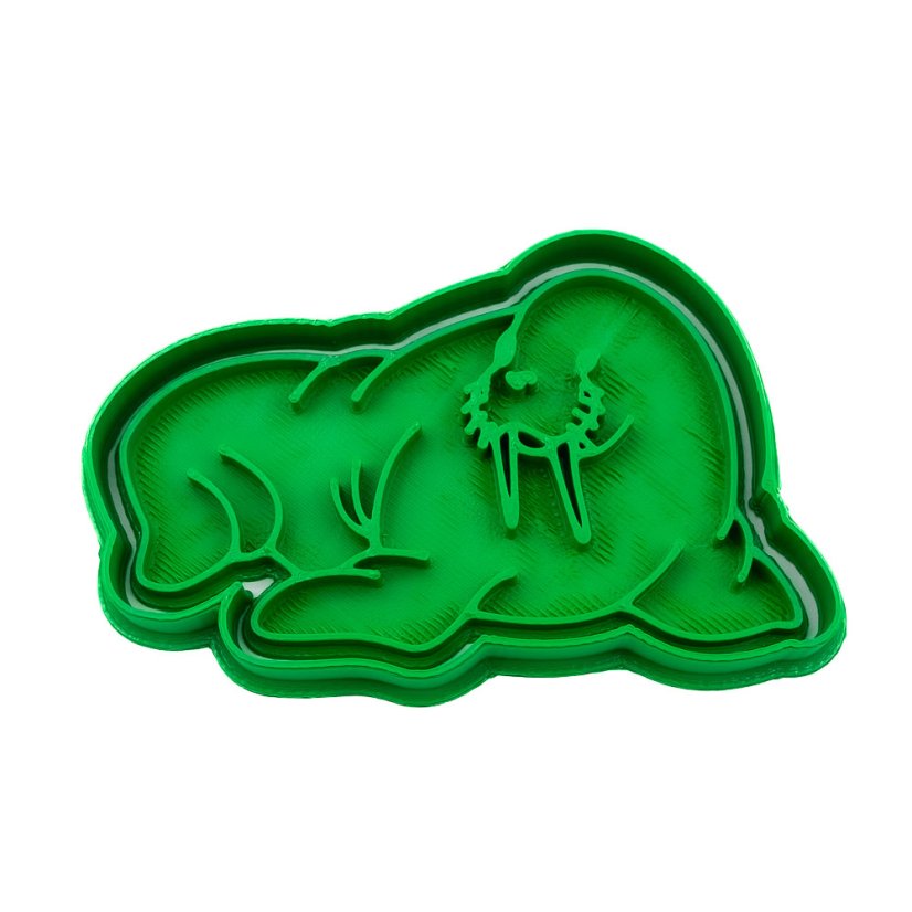 Mrož | dvoudílné vykrajovátko