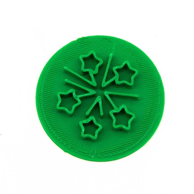 Ohňostroj | razítko - Velikost: 4 cm