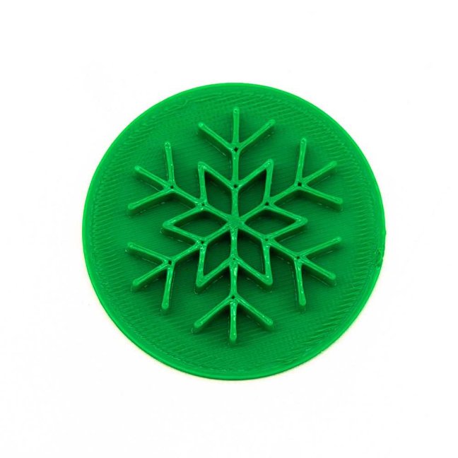 Vločka | pečiatka - Veľkosť: 4 cm