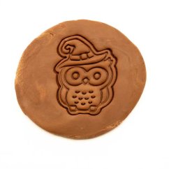 Sova s kloboukem | dvoudílné vykrajovátko