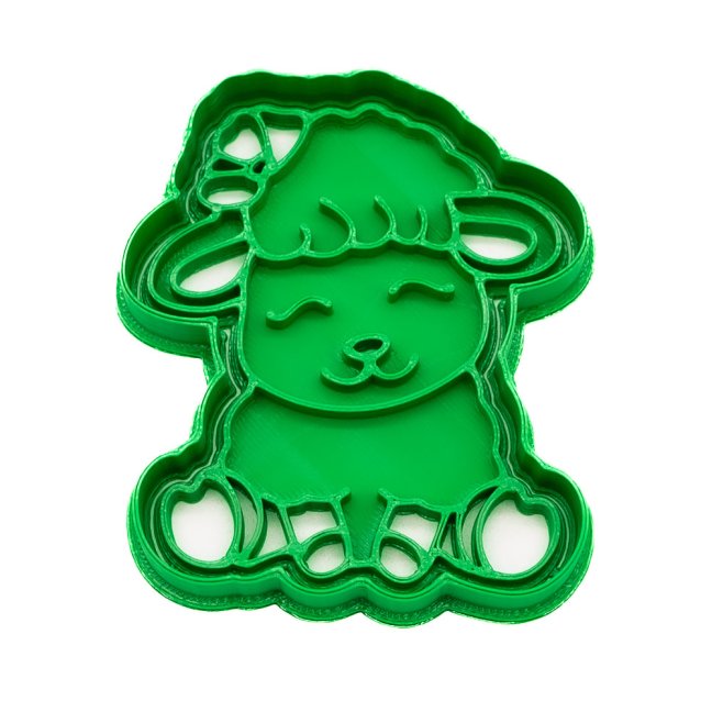 Beránek 2 | dvoudílné vykrajovátko