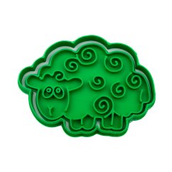 Ovečka 2 | dvoudílné vykrajovátko