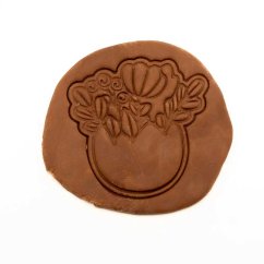 Květiny ve skořápce | dvoudílné vykrajovátko