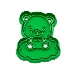 Medvídek na obláčku | dvoudílné vykrajovátko