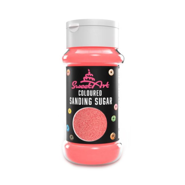 Dekorační cukr - Růžový - SweetArt (100g)